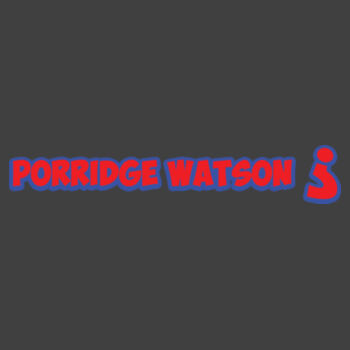 Porridge Watson Front and Back Print - Mens Stone Wash Staple Design