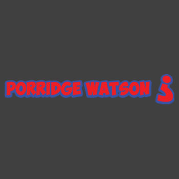 Porridge Watson Front and Back Print - Unisex Stone Wash Barnard Tank Design