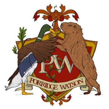 Porridge Watson Emblem - Tote Bag Design