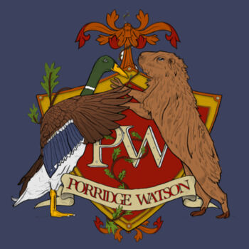 Porridge Watson Emblem - Mens Stone Wash Staple Design