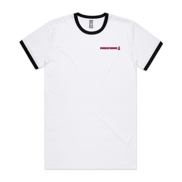 Porridge Watson Front and Back Print - Mens Ringer Tee Thumbnail